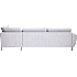 Rom Nordic venstrevendt open-end sofa - lysegrå
