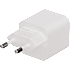X2O 45W dobbelt hjemmelader USB-C/C GaN - Hvid