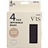 VRS dame 4-pak maxi trusser str. 3XL - sort