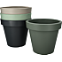 Karlstad plastikkrukke Ø:25 cm - pastel grøn