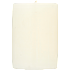 Windsor bloklys ren stearin 7x10 cm - hvid