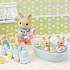 Sylvanian Families trillingernes badesæt