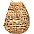 Lanterne 29 cm - natur