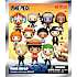 Monogram One Piece taskevedhæng figur 6 cm - flere varianter - assorteret