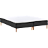 Nordisk Fjer boxmadrasseng 160x200 cm - sort
