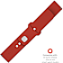 Fixed Silicon Sporty Strap silikonerem til Smartwatch - rød