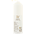 Windsor bloklys ren stearin 5x16 cm - hvid