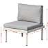 PESARO LOUNGE SOFAMODUL - SANDY GREY