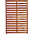 Nordic Fence Nova teak hegn - grundmalet