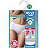 Sloggi dame 3-pak midi str. 46 - hvid