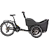 SCO Premium E-John ladcykel med baghjulsmotor - sort