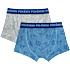 Pokémon 2-pak boxershorts str. 122/128 - grå/blå