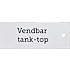 VRS dame vendbar mikrofiber tanktop str. 2XL - brun