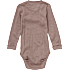 Tiny One baby body str. 56 - brun