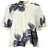 VRS dame blomstret skjorte str. 48 - beige