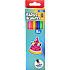 Danpen junior farveblyanter neon 8-pak