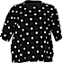 VRS dame oversize T-shirt str. 54 - sort