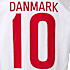 VRS børne fodbold T-shirt str. 110/116 - hvid