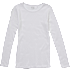 VRS børne T-shirt langærmet str. 134/140 - hvid