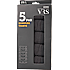 VRS herre 5-pak tights str. 5XL - sort