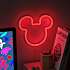 Mickey Mouse neonlampe - rød