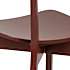 Roxby spisebordsstol - lakeret terracotta