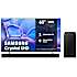 Samsung TV 65" TU65U7025F + HW-B46CF Soundbar