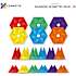 Connetix Geometry Pack magnetsæt 30 dele - Rainbow