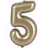 Salling kagelys "5" - Guld