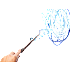 Harry Potter Hermiones tryllestav med LED-lys 20 cm.