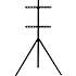 Sinox Tripod drejbar TV gulvstand til 45"-65" - sort