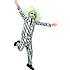Halloween beetlejuice kostume str. 164