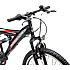 Puch firestorm børnecykel 7 gear 24" - sort/rød