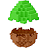 Minecraft Mini Mode Spawn Egg figur - flere varianter - assorteret