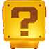Super Mario Mini Question Block lampe - gul