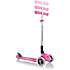 Primo foldbar 3-hjulet løbehjul - pink