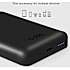 SBS magnetisk powerbank 5.000 mAh - sort