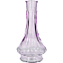 Rillet vase 14 cm - lilla