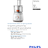Philips HR7310/11 kompakte foodprocessor