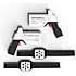 Sharper image laser tag battle pak