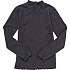 VRS børne rib bluse str. 110/116 - sort