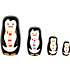 Small Foot babushka dukker - pingvin