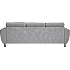 Rom Nordic vendbar sofa med chaiselong - antracit