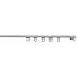 DEBEL Alu gardinskinne 125 cm - hvid