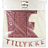Salling guirlande "tillykke" L: 2,5 meter - Rosegold