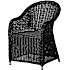 CARLTON HAVEBORD OG 6 ALBANY HAVESTOLE - SORT