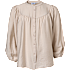 VRS dame bluse med 3/4 ærmer str. XL - beige