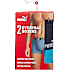 PUMA herre 2-pak tights str. M - blå