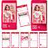 TOPModel notesbog - mobiltelefon – flere varianter - assorteret