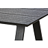 New York bord med 6 Messina stole - sort